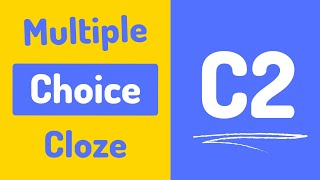 Multiple Choice Cloze C2  Método Divertido  Cambridge Proficiency [upl. by Joost]