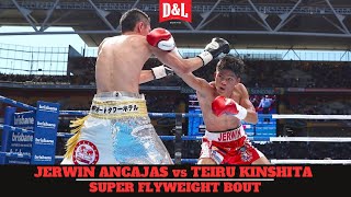 Jerwin Ancajas vs Teiru Kinshita  IBF Super Flyweight World Title Fight [upl. by Enitsrik201]