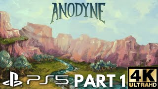 Anodyne Gameplay Walkthrough Part 1  PS5 PS4  4K No Commentary Gaming [upl. by Idalia]