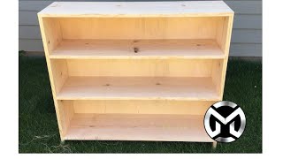 Simple Pine Book Shelf [upl. by Eiclehc]