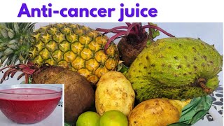 Anticancer juice Healthymedicinal juice without preservatives healthylifestyle healthydrink [upl. by Lillian]