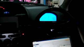 Racepak Haltech IQ3 Display Dash in action [upl. by Tedda617]