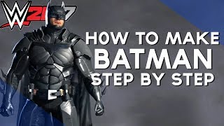 WWE 2K17  HOW TO MAKE  BATMAN INJUSTICE 2 [upl. by Mcmurry146]