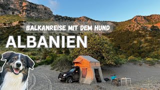 Balkanreise 2 Wildcamping am Strand und noch viel mehr Vlog [upl. by Lehcear658]