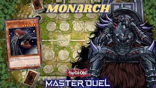 Yugioh MONARCH Deck Showdown Rule the Duel with Tribute Mastery  YuGiOh Master Duel Ranked [upl. by Pohsib]