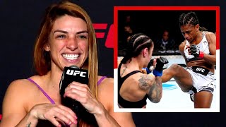 Mackenzie Dern I am Fighting the Best Version of Angela Right Now  UFC Vegas 73 [upl. by Publia211]