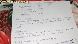 entrepreneurship development  entrepreneur  need amp importance of entrepreneurship  class 11 [upl. by Irrol]