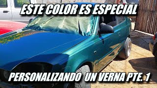 PINTANDO AUTO  Hyundai Verna  Dodge Accent [upl. by Armalda]