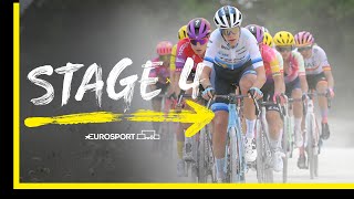 Marlen Reusser storms to Stage 4 victory  2022 Tour de France Femmes  Stage 4 Highlights [upl. by Star]