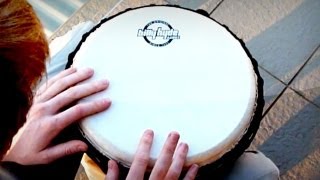 Hand Drum Tutorial Finger Roll Lesson [upl. by Rma739]