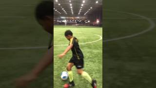 Football training drills for 1011 year olds shorts shortfeed ytshortsvideo football soccer [upl. by Vashtia]