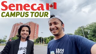 Seneca College Tour  Everything You Need to Know About Seneca College COLLEGE REVIEW Indian [upl. by Annairdna421]