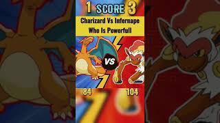 Charizard Vs Infernape Who Is Strongest Full Comparison shorts pokemon [upl. by Rehpitsirhc258]