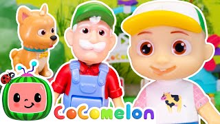 CoComelon Farm Toys Play  CoComelon Toy Play  Nursery Rhymes amp Kids Songs [upl. by Drarreg987]