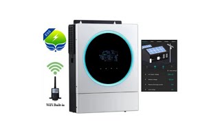 New Hybrid Inverter WiFi Built In amp Smart ESS Latest Version [upl. by Assilym]