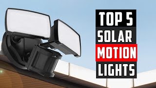 ✅Top 5 Best Solar Motion Lights in 2024  Best Solar Motion Lights [upl. by Esinart]