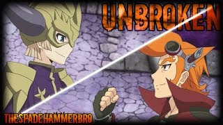 Buddyfight Amv Magoroku Shido vs Ban Enma  Fourth Omni Fire Lord Burn Nova   Unbroken  Full [upl. by Ahsirtal901]