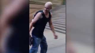 Rollerblading up stairs like a boss  OpieRadio [upl. by Plafker986]