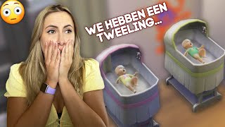 We hebben een TWEELING Ik word GEK 😰  De Sims 4  Aflevering 47 [upl. by Saturday]