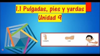 11 PULGADAS PIES Y YARDAS UNIDAD 9 Quinto Grado [upl. by Bobbette]