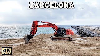 Walking Tour Coast Barcelona 2024 4K 60ftps Spain [upl. by Goran41]