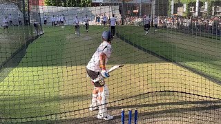 Virat Kohli batting practice with pink ball in Adelaide l BGT 202425 [upl. by Gregorio758]