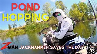 Kayak Fishing Pond Hopping For Big Bass [upl. by Ycul292]