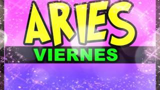 ARIES HOROSCOPO HOY DIA VIERNES [upl. by Atnauq]