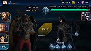 Boss THE BATMAN WHO LAUGHS 🦇Solo Raid Event Battles ☠️ InJustice 2 Mobile Gameplay [upl. by Delogu]