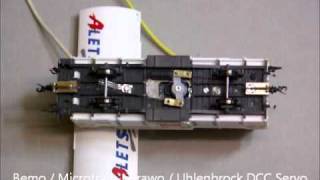 DCC Servo Entkuppler Coupler [upl. by Leahcimed874]