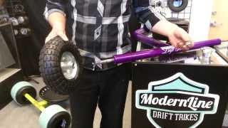 modernline drift trike wheels basic wheel  kart wheel upgrade [upl. by Nilats]