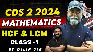 CDS Maths  HCF amp LCM Class  1 From Basic  Maths For CDS  Target CDS 2 2024 Learn With Sumit [upl. by Gnet]