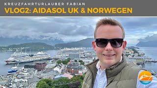 Mit AIDA besondere Häfen erkunden Aberdeen Shetland amp Ålesund  VLOG2 AIDAsol Nordeuropa [upl. by Wenda]