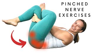 4 BEST Exercises For Pinched Nerve In Lower Back Nerve Pain [upl. by Otreblaug540]