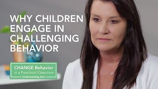 Why Children Engage in Challenging Behavior [upl. by Bettencourt299]