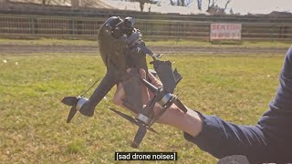 DJI FPV Drone Crash Compilation [upl. by Phippen]