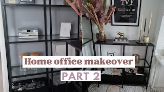 HOME OFFICE MAKEOVER PART 2 [upl. by Zap]