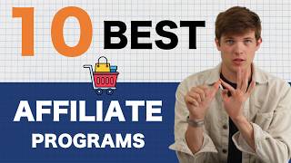 10 BEST Affiliate Marketing Programs You Need To Join in 2024 [upl. by Ahsital]