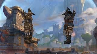 Ragged amp Patched Harvester Golem Xmogs worldofwarcraft hollowseve gaming [upl. by Arreis]