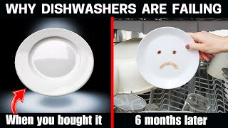 Sneaky Reason New Dishwashers Stop Cleaning after 1 Year [upl. by Nodla]