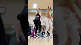 zumba gasolina dance zumbaclass dancer trending reggaeton music [upl. by Amoakuh]