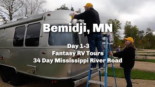 2023 Road Trip 25 – Bemidji MN  Day 13 34 Day Mississippi River Road Fantasy RV Tours [upl. by Ateekram]