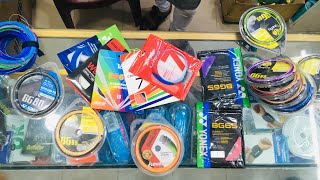 Badminton Racket Stringing Price Vlog 12 [upl. by Koal]