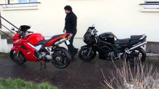 SV650S IXIL  VFR800 Leo Vince [upl. by Mellisent]