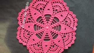 carpeta a crochet sencillatutorial [upl. by Ettenim]