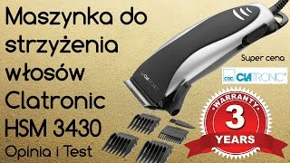 Maszynka do włosów Clatronic HSM 3430 – Opinia [upl. by Sanoy]