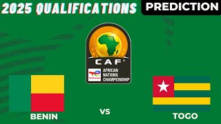 Benin vs Togo CAF Africa Championship 2024 Qualifiers Match Prediction Preview [upl. by Duong756]