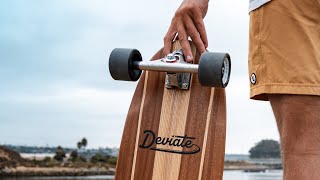 The Bean  Cruiser Commuter Longboard Skateboard  Handcrafted in Brooklyn NY [upl. by Aiciles892]