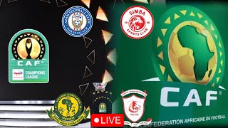 🔴LIVEFULL DRAW Ya CAF SIMBA Kamselerekoo  Hawa Ndio Wapinzani Wa Vilabu Vyote Kutoka TZ amp ZANZIBAR [upl. by Iegres]