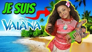 JE SUIS VAIANA POUR LE CARNAVAL DE LECOLE  MOANA DISNEY [upl. by Vesta]